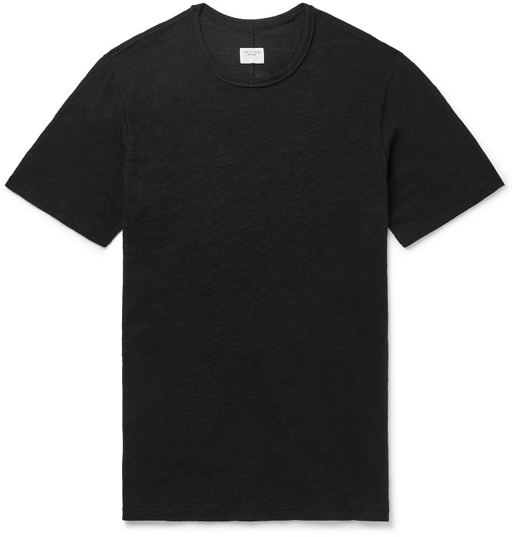 Photo: RAG & BONE - Cotton-Jersey T-Shirt - Black