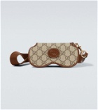 Gucci GG Supreme canvas glasses case