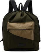 master-piece Khaki Slant Backpack