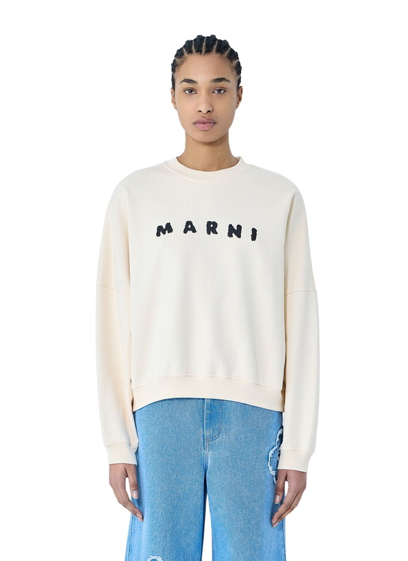 Photo: Marni Logo Print Sweatshirt