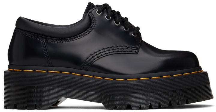 Photo: Dr. Martens Black 8053 Quad Derbys