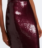 David Koma Sequined gown