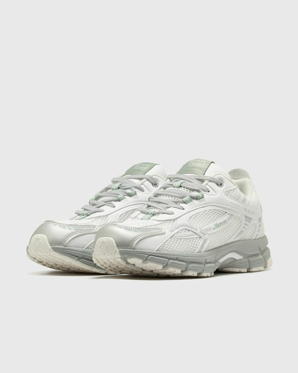 Mercer The Re-Run Grape White Mens Lowtop