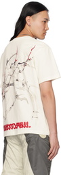 KUSIKOHC Off-White Printed T-shirt