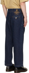 Vivienne Westwood Blue Alien Jeans
