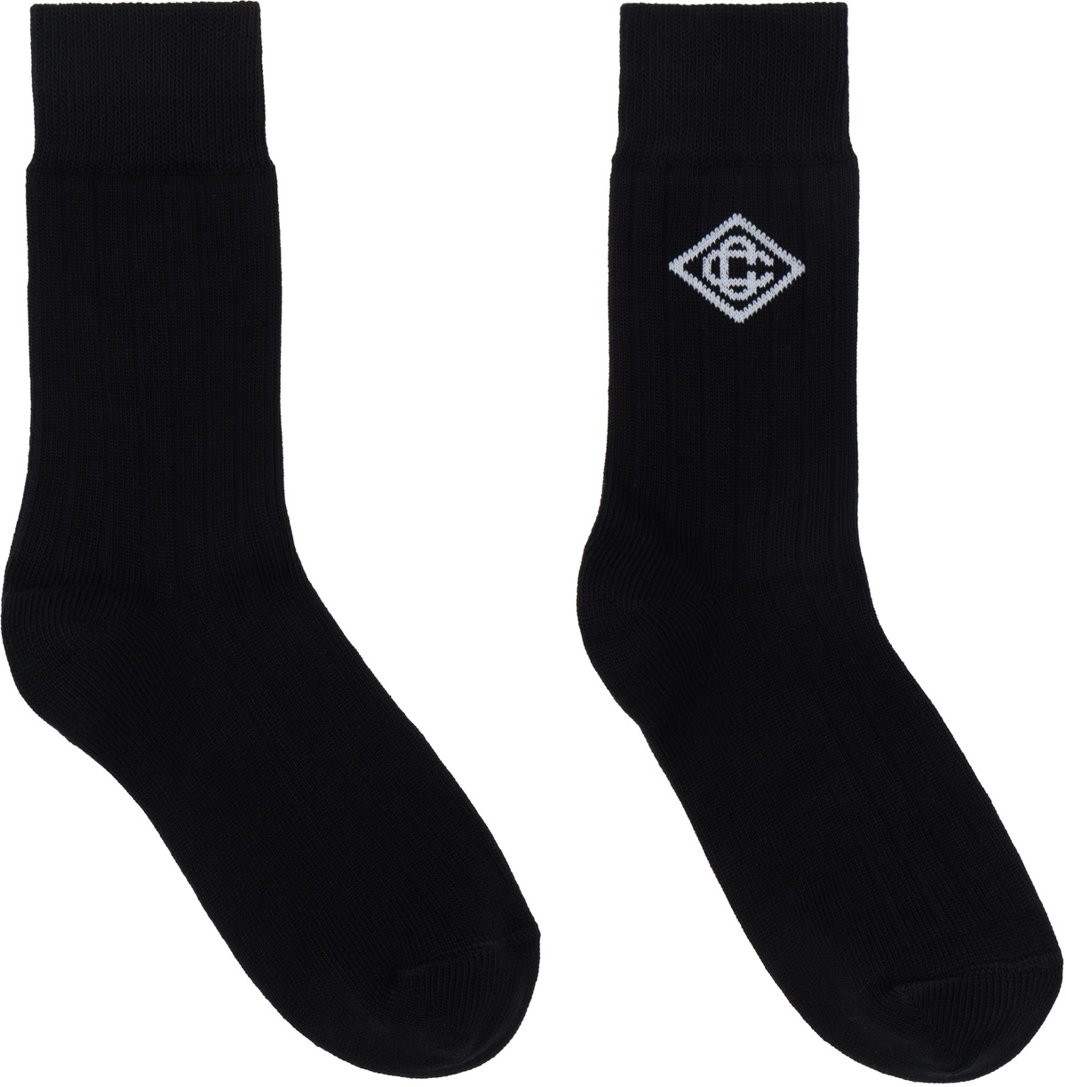 Casablanca Black Dress Socks