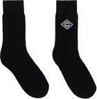 Casablanca Black Dress Socks
