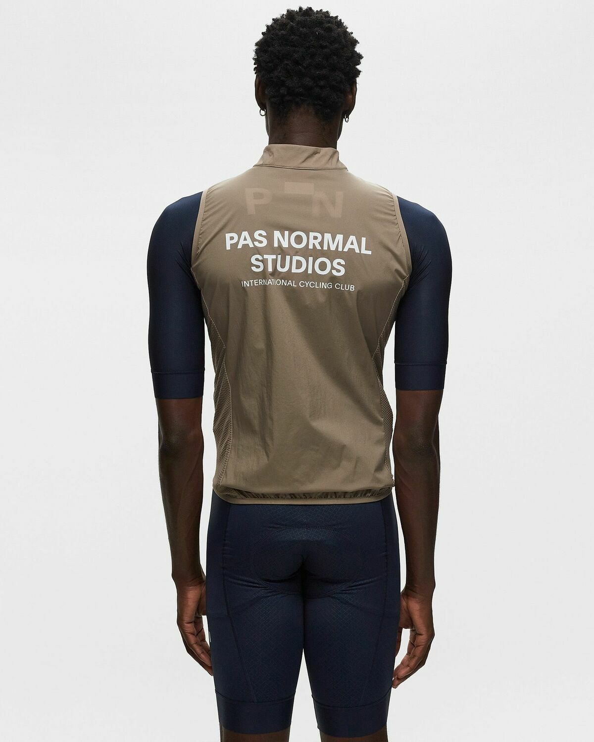 Pas Normal Studios Mechanism Stow Away Gilet Beige Tank Tops Pas Normal Studios Mechanism Stow Away Gilet Beige Tank Tops