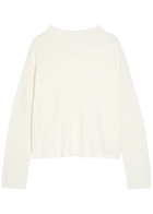 Lisa Yang Sandy Funnel Neck Cashmere Jumper Cream