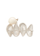 Agmes Joy Sterling Silver Brooch - One Size