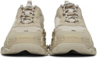 Balenciaga Beige Triple S Sneakers