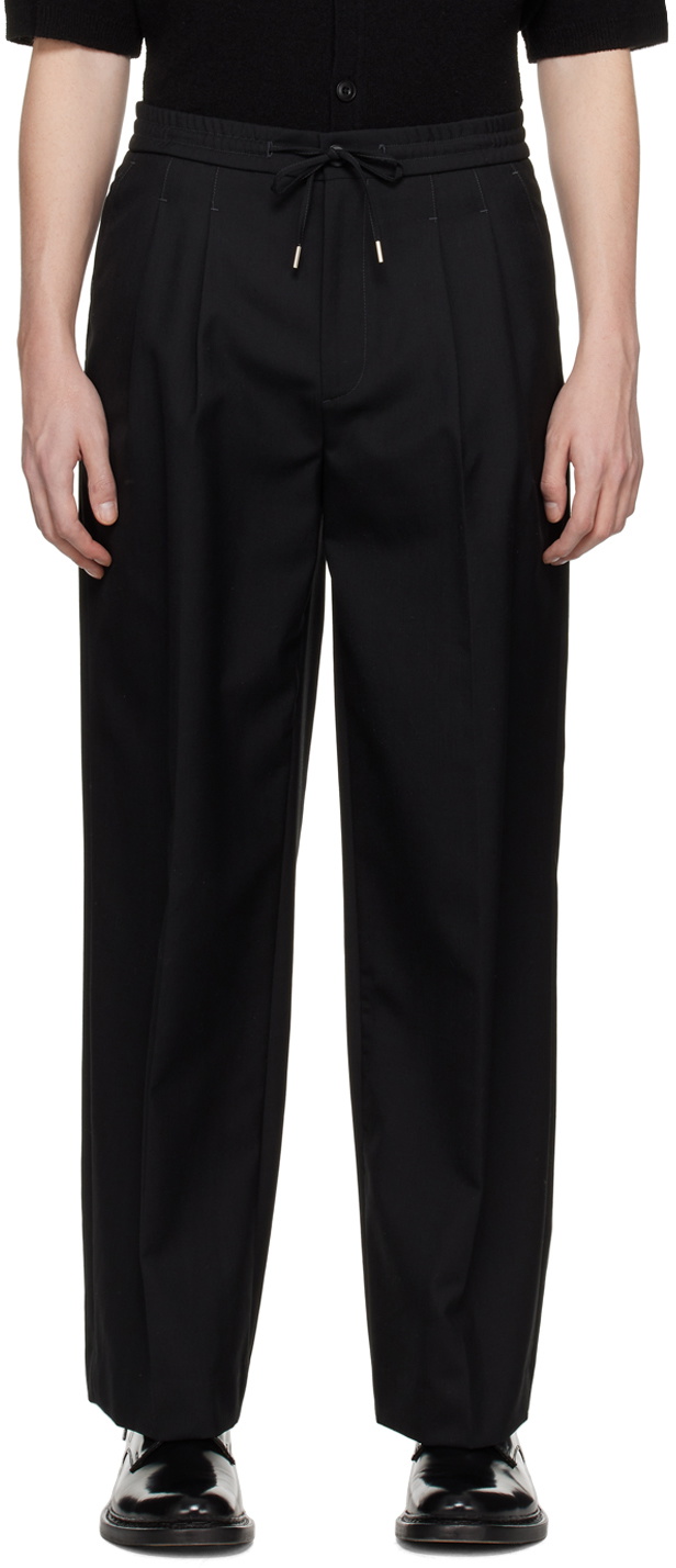 Dunst Black 5-Pocket Trousers