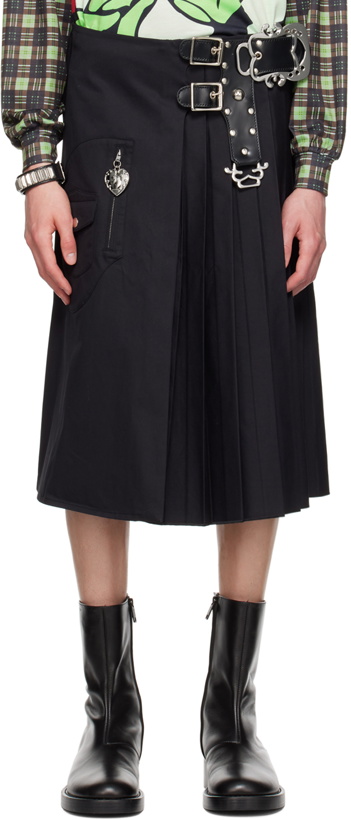 Photo: Chopova Lowena Black Mast Skirt