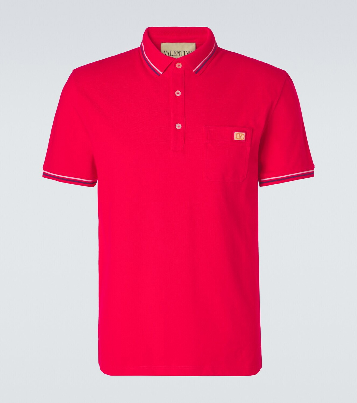 Valentino Cotton piqué polo shirt