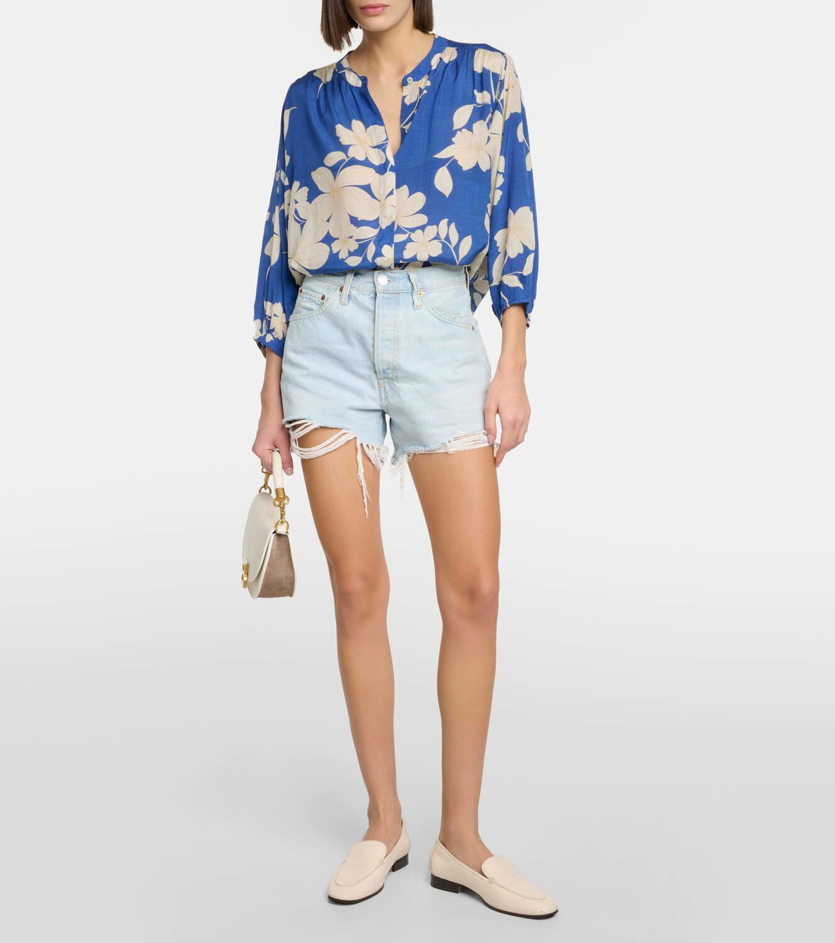Velvet Destina floral blouse