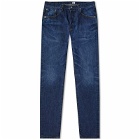 Edwin Men's Slim Tapered Jeans in Mid Dark Used