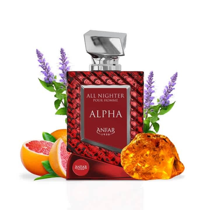 Anfar Mens All Nighter Alpha Extrait de Parfum Spray 3.4 oz Fragrances 6294022300833