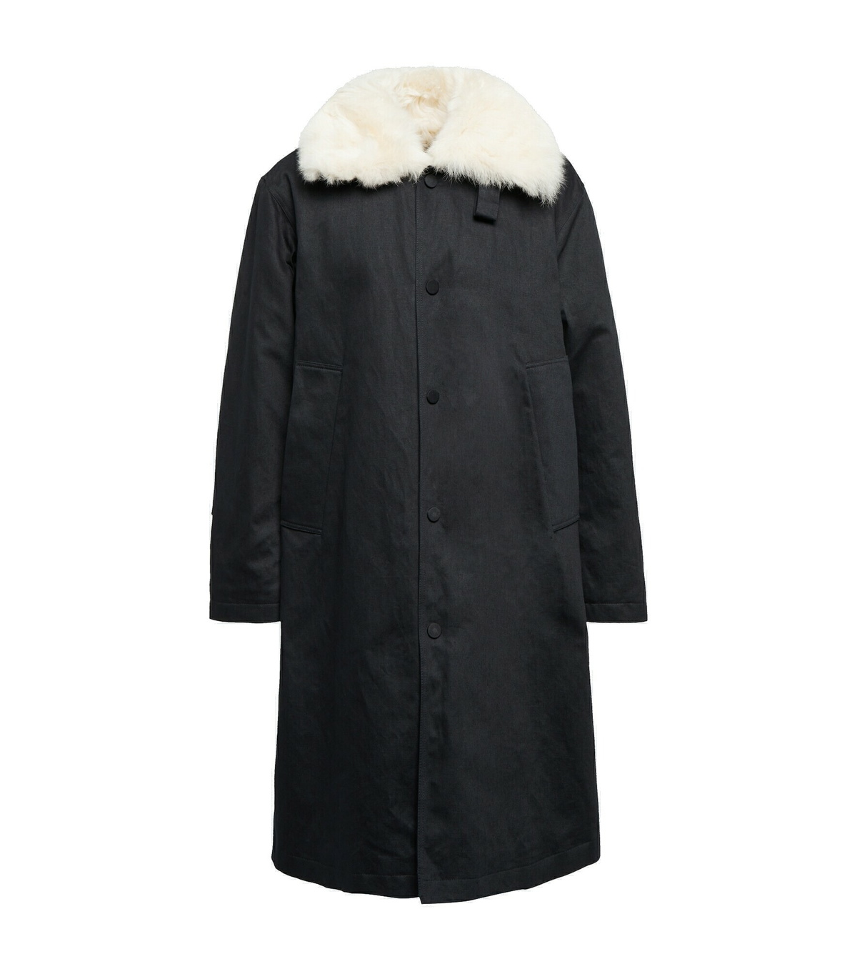 コート Jil Sander Red Shearling Coat Red Jil Sander Coats for Women | Lyst