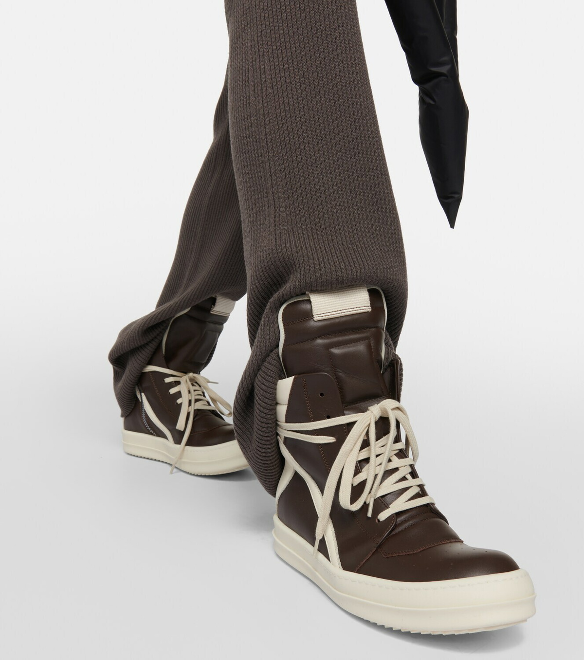 Rick Owens Geobasket leather high-top sneakers Rick Owens
