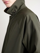 Loro Piana - Horsey Leather-Trimmed Storm System® Tech-Shell Field Jacket - Green