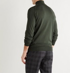 John Smedley - Cherwell Wool and Cotton-Blend Rollneck Sweater - Green