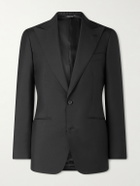 Saman Amel - Woven Blazer - Black