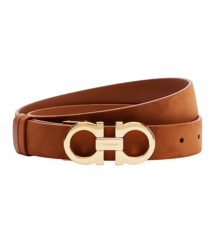 Photo: Ferragamo Gancio Mediterraneo leather belt