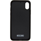 Moschino Black Bear iPhone X Case