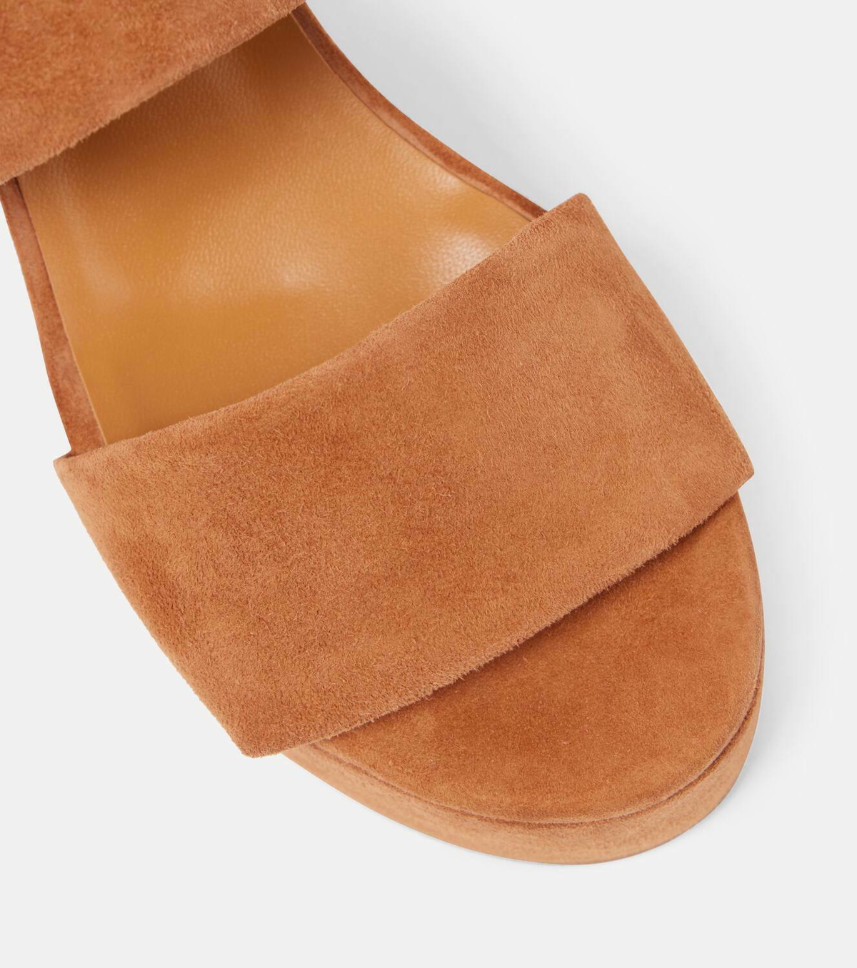 Clergerie Cora4 suede platform sandals