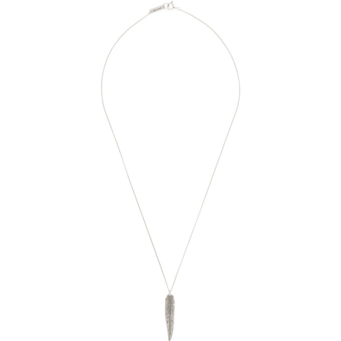 Photo: Isabel Marant Silver Feather Necklace