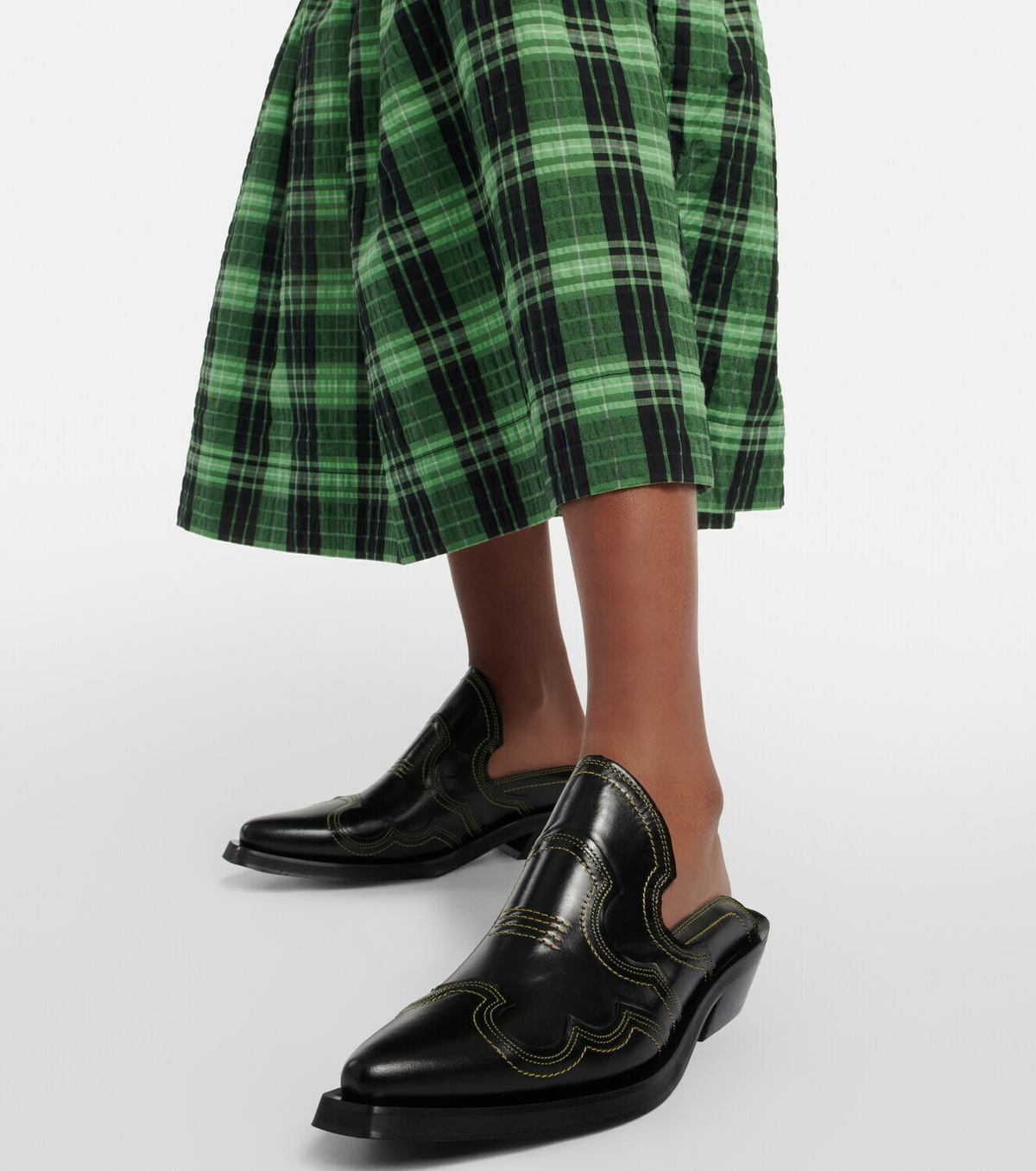 【送料&関税込】Ganni Western Mules Ganni Western Mules | italist