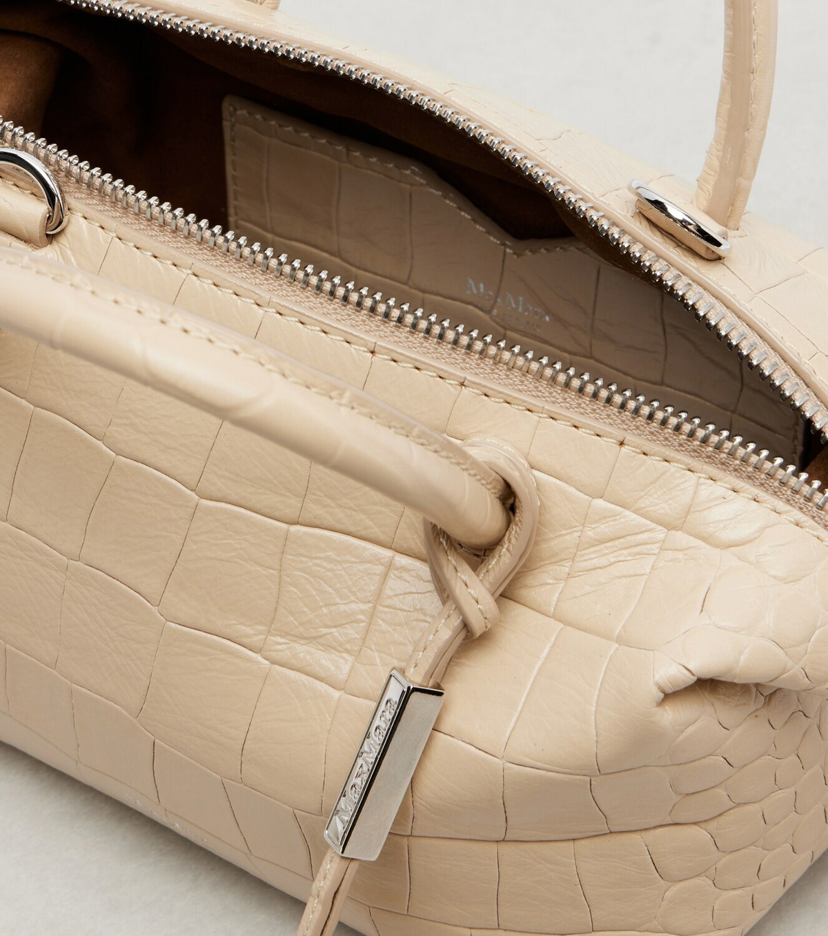 Max Mara Boston leather tote bag