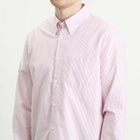 A.P.C. Men's Button Down Stripe Shirt in Red