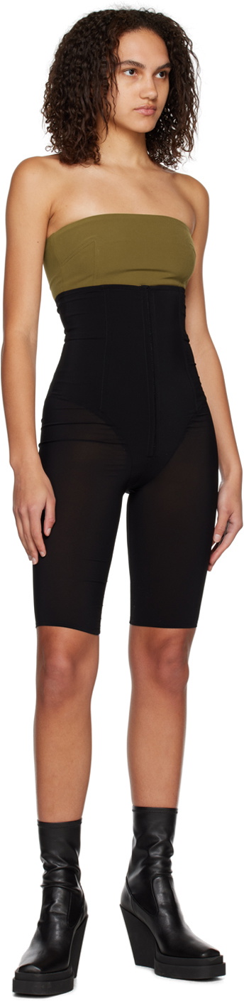 Yuzefi Black Hook-Eye Shorts