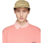 ADER error Beige Slice Logo Cap