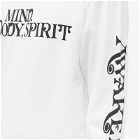 Awake NY Men's Long Sleeve Mind Body T-Shirt in White