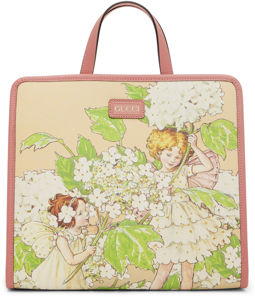 Gucci Kids Pink Gucci Love Parade Tree Fairies Bag Gucci