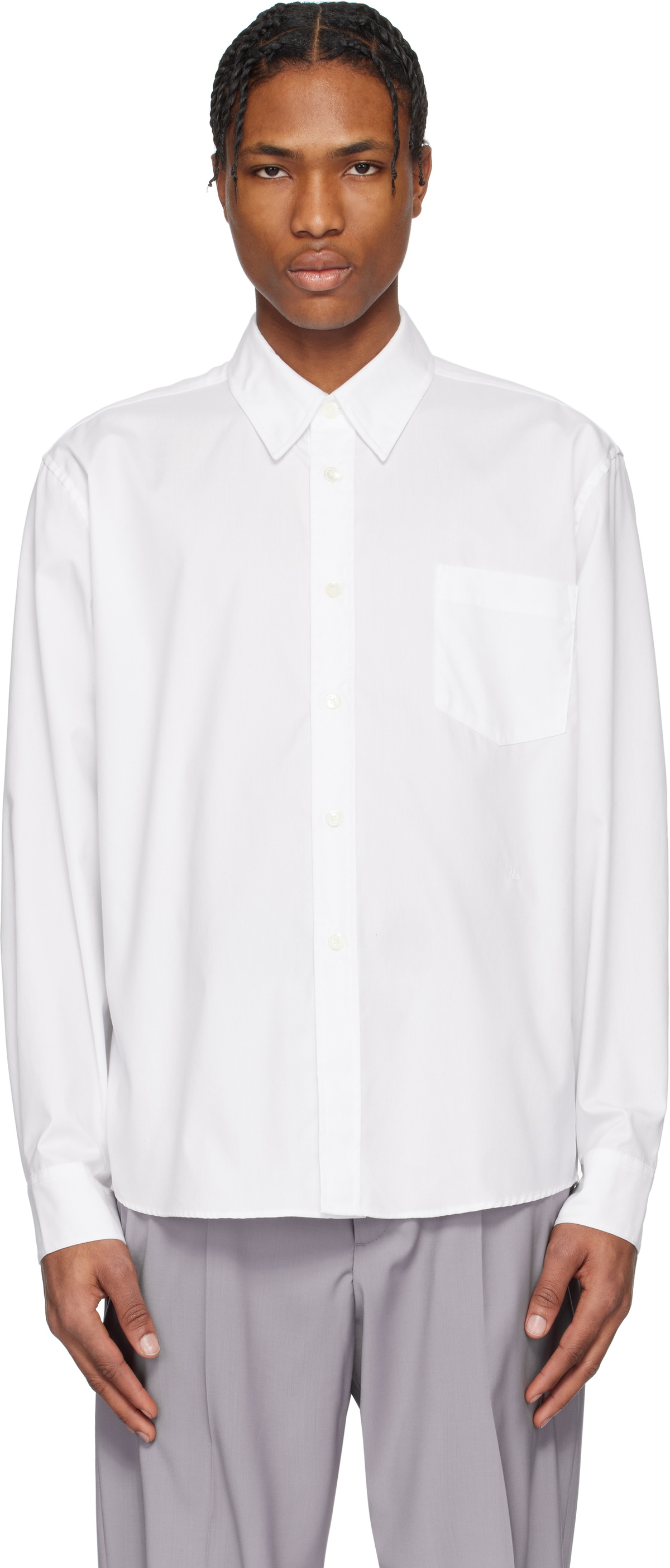 OUR LEGACY White Beyond BD Shirt Our Legacy