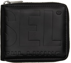 Diesel Black Hiresh XS Zippi Wallet