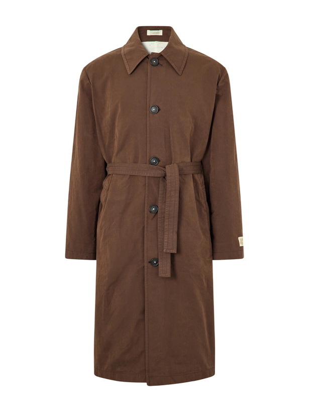 Photo: Massimo Alba - Mustang Woven Trench Coat - Brown