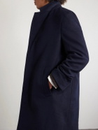 UMIT BENAN - Richard Virgin Wool and Cashmere-Blend Coat - Blue