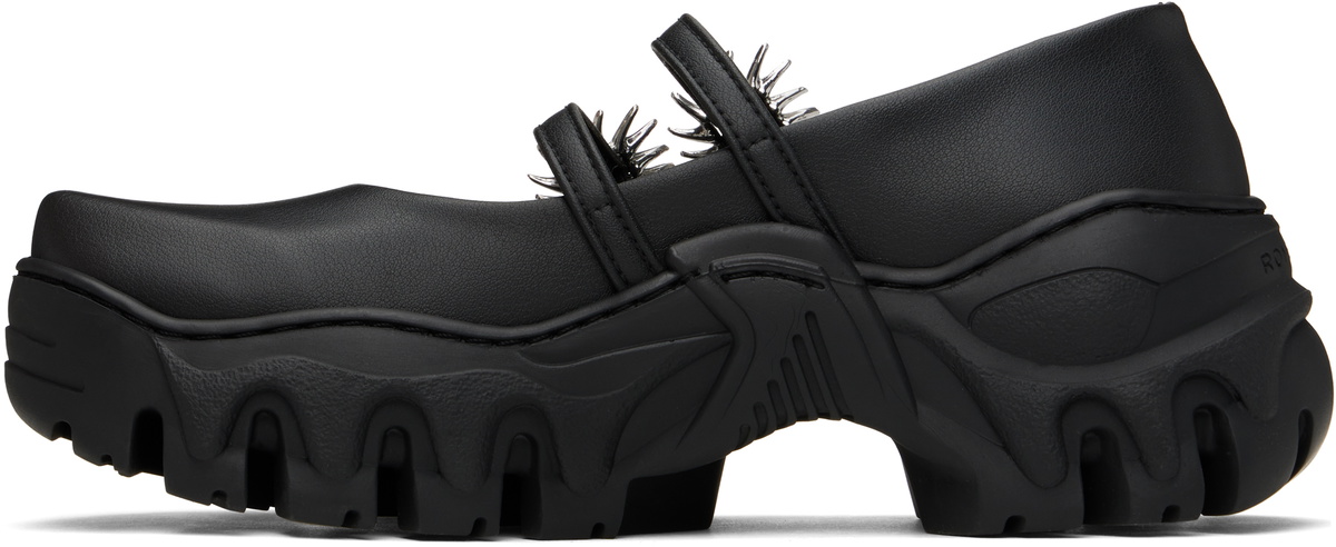 Rombaut Black MJ Ballerina Flats