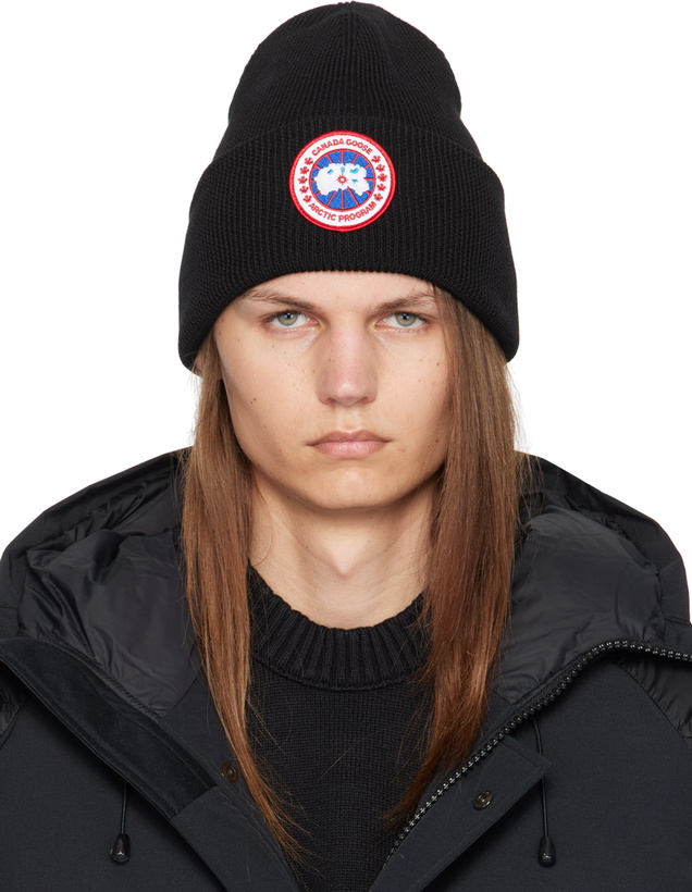 Photo: Canada Goose Black Arctic Beanie