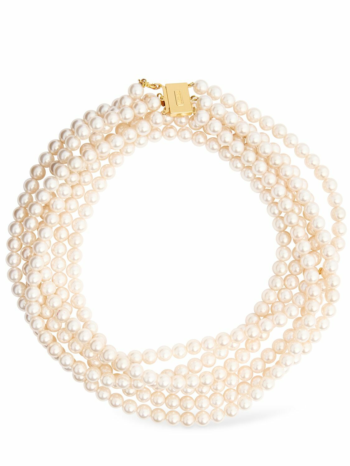Moschino Gold & Red Cherry Necklace Moschino
