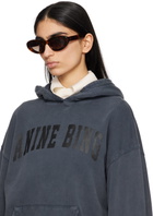 ANINE BING Brown Roma Sunglasses