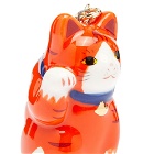 BEAMS JAPAN Chugai Toen Fortune Cat Key Chain in Red