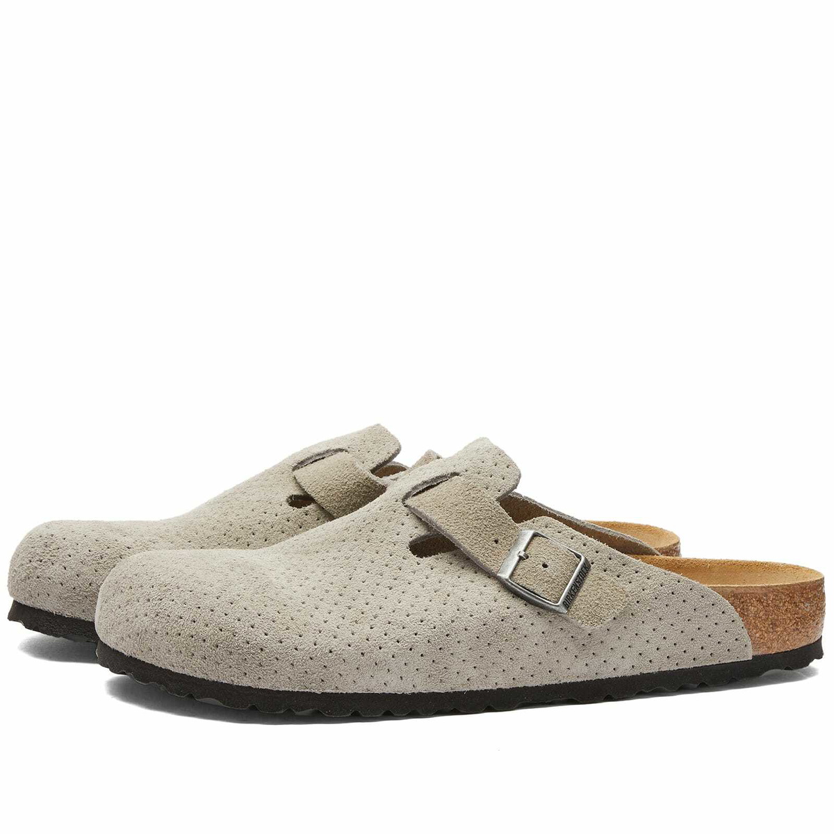 Birkenstock Boston Clog - Stone Coin Embossed Dots Birkenstock