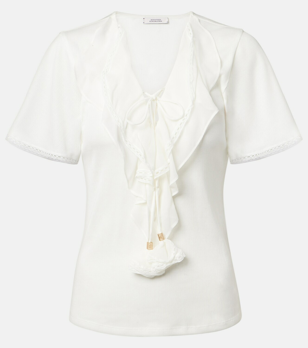 Dorothee Schumacher Pure Sleekness ribbed-knit cotton top