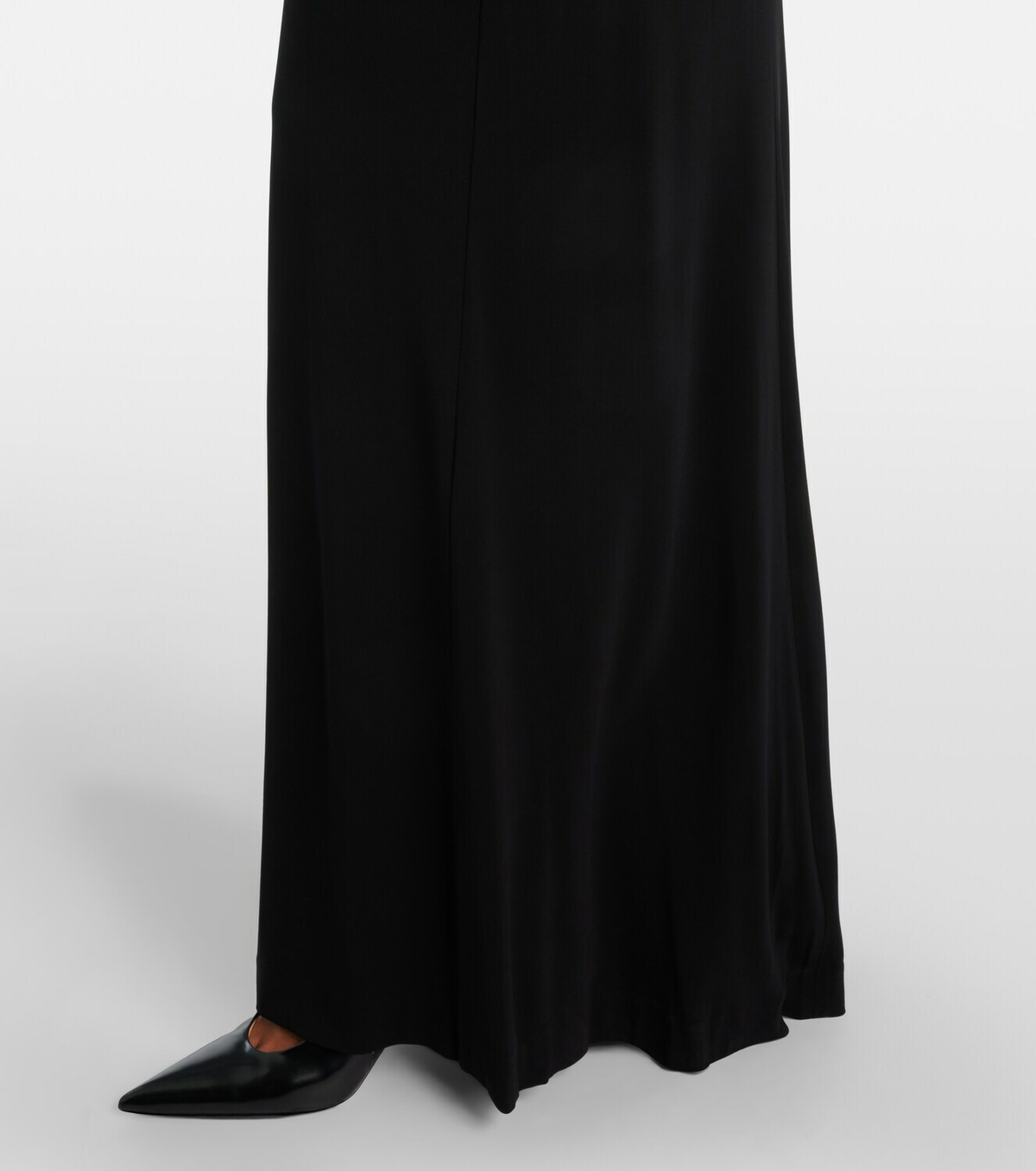 Nili Lotan Lita cutout halterneck jersey gown