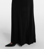 Nili Lotan Lita cutout halterneck jersey gown